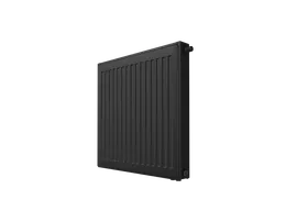 Стальной радиатор с нижним подключением Royal Thermo VENTIL COMPACT, Тип 22, высота 300 мм, цвет - черный