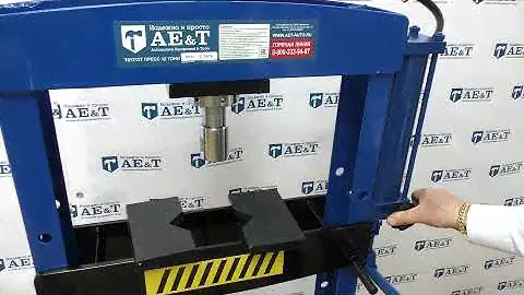 ДЕМОНСТРАЦИЯ: Пресс T61212T AE&T гидравлический