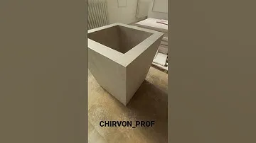 кашпо из керамогранита