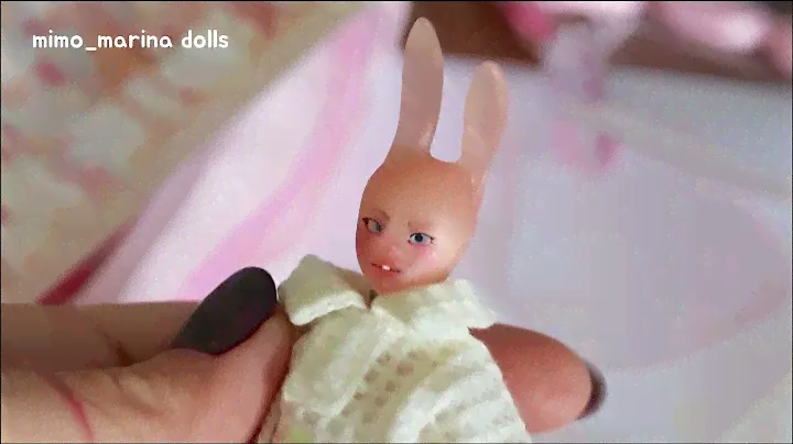 Обзор на Rabbit boy (Мальчик-зайчик) mim_marina . Шарнирная кукла высотой 15 см