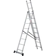 Трехсекционная лестница Новая Высота NV123 3х8