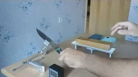 Подставка для точильных камней с регулировкой по высоте. Прототип.