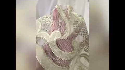 Тюль Новинка!!!! Золотой  орнамент по низу и мелкие медальйоны по всей тюли.