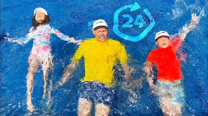 24 часа в бассейне