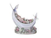Статуэтка музыкальная "спящий ребенок" высота=16 см.длина=15 см. Porcelain Manufacturing (461-146)