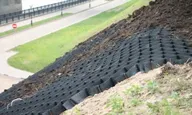 Георешетка объемная 5/30 210*210 мм, толщина 1,5 мм, высота 50 мм