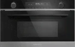MAUNFELD MBMO349GB201Микроволновая печь встраиваемая, высота 38 см.