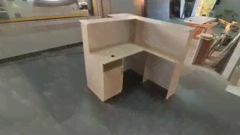 Угловая стойка ресепшн
