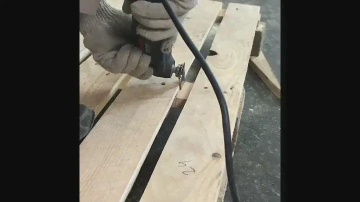 Как легко разобрать паллету с погружным пильным полотном | Accessories for multi-cutter tools