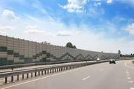 Шумоизоляционный забор, высота 5 м в Барнауле