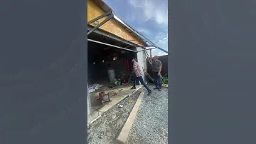 Подъёмные ворота!