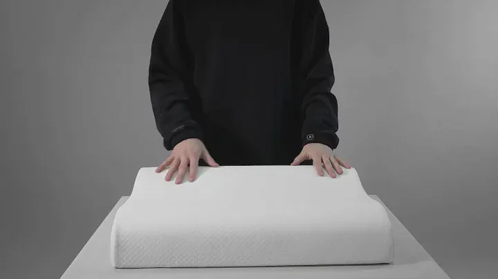 Анатомическая двухволновая подушка Memory Foam с валиками