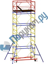 Вышка - Тура ВСР-4 (1.2 м х 2.0 м). Высота 6.4 м (4 секции)
