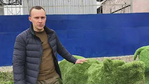 Топиарная фигура "Медведь" от компании ТОПИАРИ ТУТ