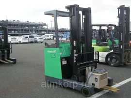 Ричтрак электро штабелер вилочный TOYOTA FORKLIFT 1, 4 тонны высота подъема 5, 2 метра id#2554723