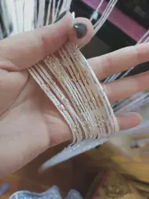 🛍 Нитяные шторы, кисея, белого, серого и бежевого цвета ширина 300 см, высота 300 см