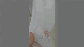 тюль лён с блеском.