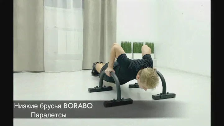 Паралетсы BORABO (низкие брусья)