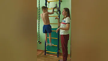 Силовые упражнения на шведской стенке
