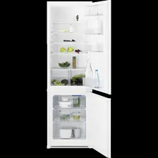 Встраиваемый холодильник Electrolux комбинированный, встраиваемый, высота - 1,77 м, ширина - 54 см, глубина - 55 см, электронное управление, LED - индикация, Статическая система охлаждения в холодильн