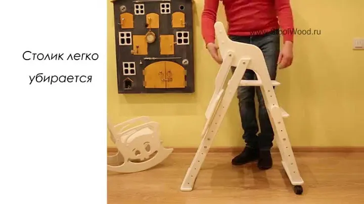Детский стульчик для кормления от StoolWood (Россия)