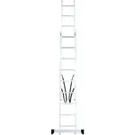 Новая высота Лестница алюминиевая двухсекционная Новая Высота NV 1220 2x9-3