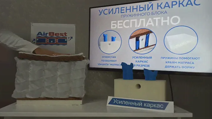 Матрас Airbest Change-2 TFK (жесткая сторона)