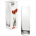 Ваза стеклянная Pasabahce Flora, круглая, высота 26,5см (43767)
