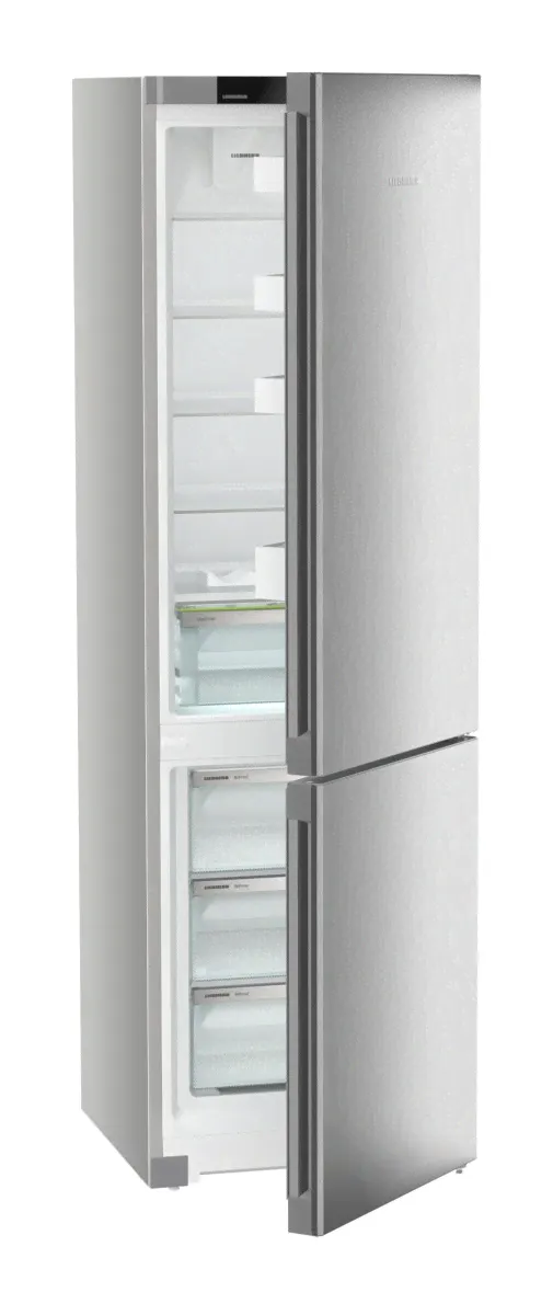 Холодильник Liebherr CNsff 5703 (Pure / Объем - 360 л / Высота - 201,5см / A / Серебристый / No Frost / EasyFresh / DuoCooling)