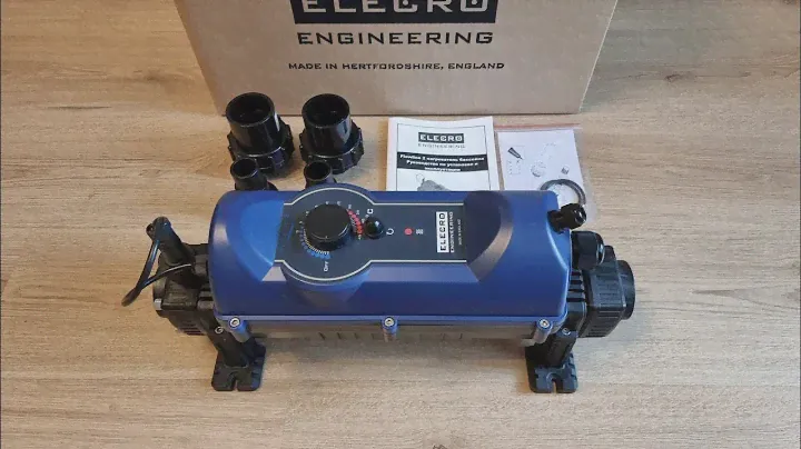 Нагрев воды на 220 В для бассейна - нагреватель 6 кВт Elecro Flowline 2 Titan - простая установка