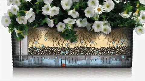 Кашпо LECHUZA Balconera Cottage с автополивом
