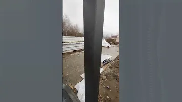 Гараж 15х7 метров. Каркас под сэндвич-панели.