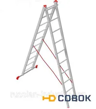 Лестница Новая высота 2-х секционная 2х10